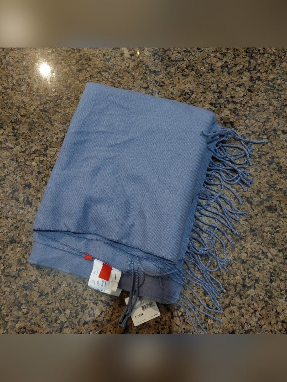 Esprit Blue Scarf Wrap Womens OS NWT